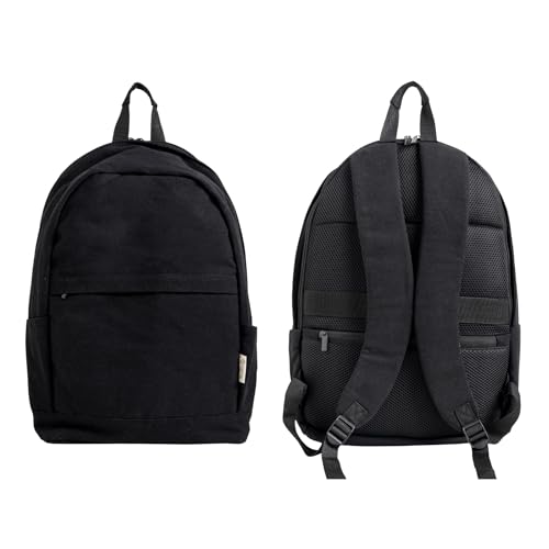 Genérico Mochila ordenador en algodón reciclado para hombre y mujer - Sostenible y elegante