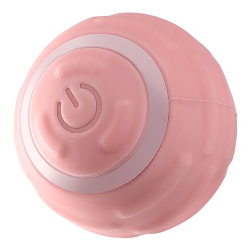 モーション起動自動ローリングボール - スマートインタラクティブ犬用おもちゃ、センサー技術を備えた充電式ペットボール、自己移動噛むおもちゃ、LEDライト犬用エンターテイメントボール |屋内屋外Pに最適