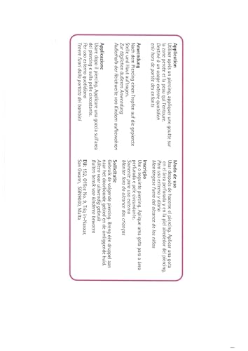BPA Piercing Aftercare 1 x 10ml Bottle from The Aftercare Company - Dermatology Tested - Vegan Friendly - Cruelty Free - Unique Formula - Image 3