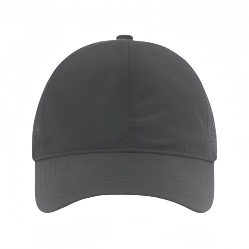 Image of Quick Dry Fit Baseball Cap - Water Repellent Sun Hat for Fishing, Running, Hiking, Golf, Surfing, Sailing, Boating