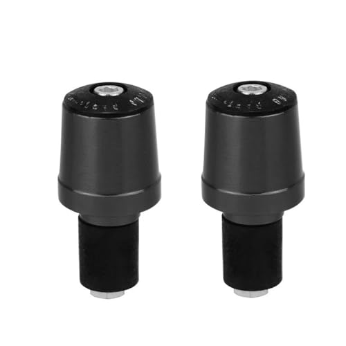Contrepoids guidon moto 22mm anti-vibration et curseur de protection