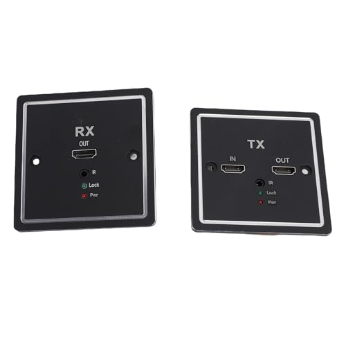 Placa de pared multimedia para solucionar problemas de distancia de cable en cine en casa 5