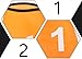 Cone Barrel Set with Numbers 1-10, Suitable for Outdoor Football, Basketball, and Rugby Games