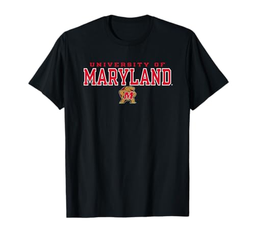 Maryland Terrapins Officially Licensed Logo Tees and T Shirts for Men and Women