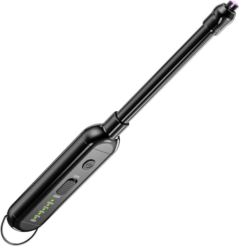 VVAY Encendedor Cocina, Mechero Electrico Largo, USB C Recargable, Antiviento
