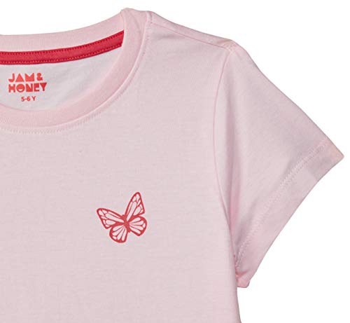 Image of Amazon Brand - Jam & Honey Girl's Regular Fit T-Shirt