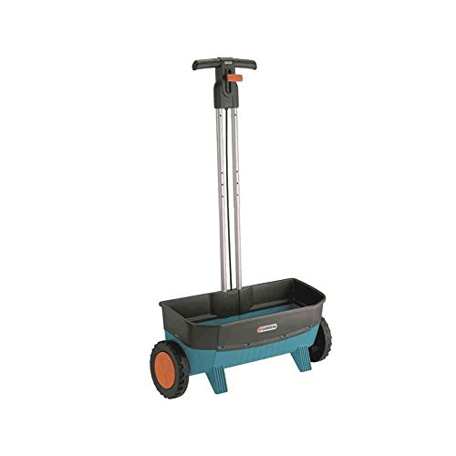 Preisvergleich Produktbild GARDENA Comfort Streuwagen 800, perfekt zum ausbringen von Streusalz, Dünger, Samen, Kalk und Splitt, 20l Fassungsvermögen, 53 cm Arbeitsbreite, hochwertiger Kunststoff (435-20)
