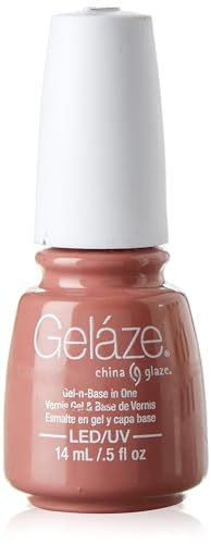 Gelaze Dress Me Up Gel-N-Base Polish, 0.5 Fluid Ounce Gelaze Dress Me Up Gel-N-Base Polish, 0.5 Fluid Ounce