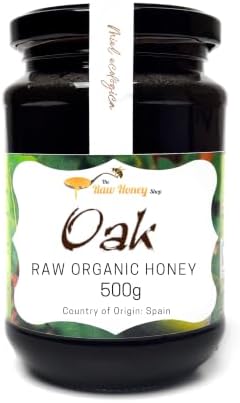 Antonio's OAK RAW ORGANIC HONEY, 500g - The Raw Honey Shop
