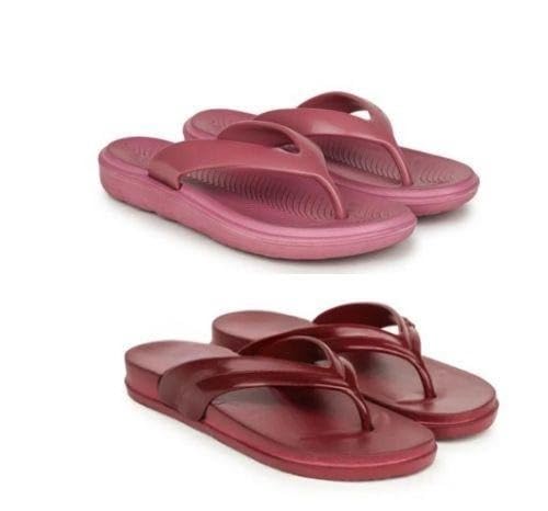 Modern Fashionable Women Flipflops & Slippers Pack 2 Maroon MA_36 Maroon 6-image-49