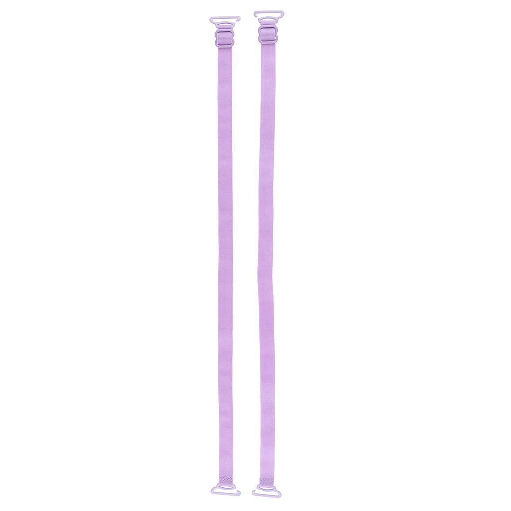 Women's Non-slip Bra Straps Adjustable Replacement Shoulder Straps Purple-image-49