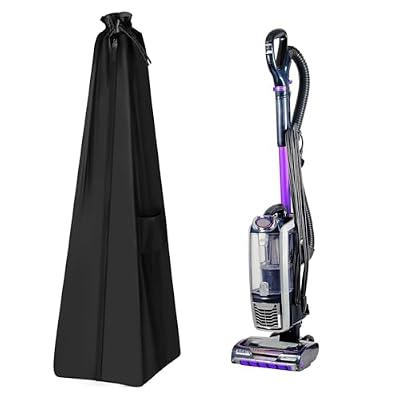SIRUITON Household Upright vacuum cleaner Storage Bag, Upright vacuum cleaner Protective Cover, dustproof and waterproof,black( Only Bag)