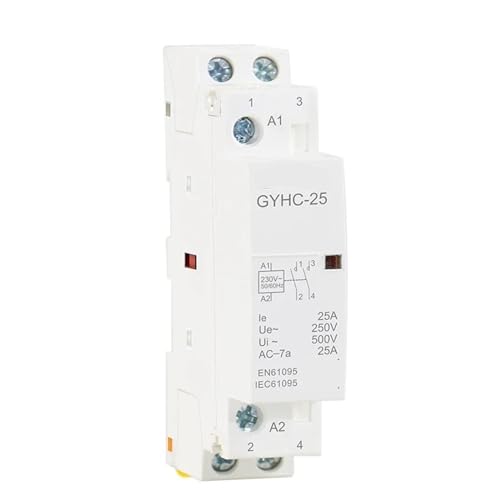 Contacteur 2P 20A 220V résolvant les surcharges de tableau électrique domestique