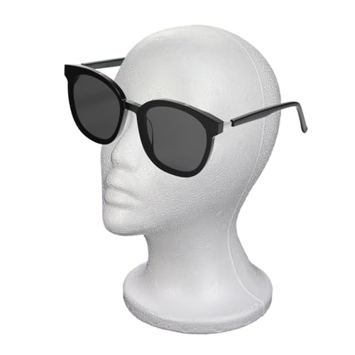 Nankoyal Tête Perruque en Mousse | Support Tête de Maquillage,Modèle Portable en Mousse Idéale pour Chapeaux, Perruques, Costumes, Lunettes, Bijoux et Salon