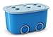 Produktbild Kis Alto L Aufbewahrungsbox Funny Box 46 Liter in hellblau-blau, Plastik, 58x38.5x32 cm