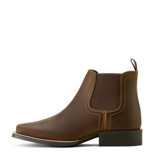 ARIAT ARIAT Unisex Youth Booker Chelsea Wide Square Toe Western Boot