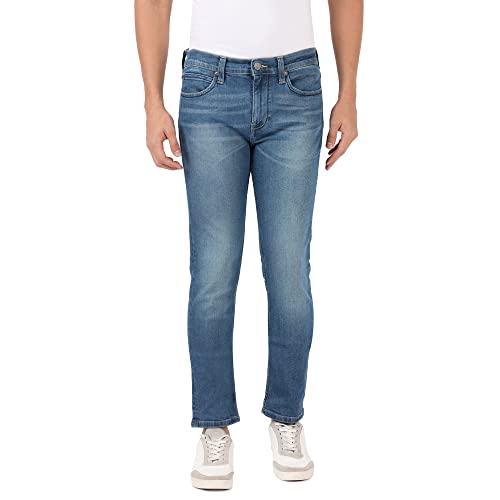 Image of Lee Men's Travis Slim Fit Mid-Rise Jeans