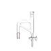 DONLAB HAC-2440 Glass 24/40 Oil Water Reflux Receiver-Separator with 24/40 Inner-24/40 Outer Joints and Glass Stopcork,Essential Oil Distillation Part