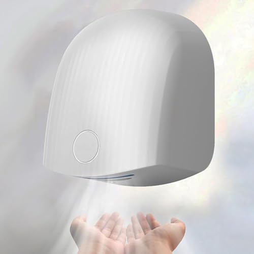 Sèche-mains électrique 1200W mural automatique à capteur pour maison et commerce