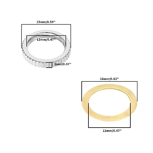 VGOL 3 Set Electric Guitar Switch Gear Nut & Spacers Replacement Compatible with Epiphone Compatible with Gibson Guitar Toggle Switch Nut Metal - Image 4