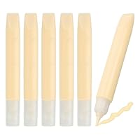 PATIKIL 6 Pack Suncatcher Paint Pens, Gold Sun Catcher Paint Pens 10ML Each Stained Glass Window Art Kit for Painting Glass Pigment Crafts