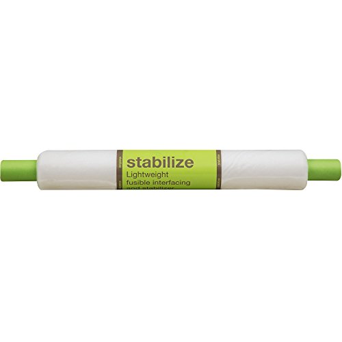 Fairfield Stabilize, Fusible Interfacing, Lightweight Fusible Interfacing for Sewing, Ideal for Embroidery, Garments, and Accessories, Sewing Supplies, Craft Supplies & Materials, 20" by 20 yd Roll