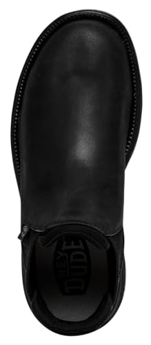 Chaussures Hey Dude Branson Craft Leather au design marron soigné - 5