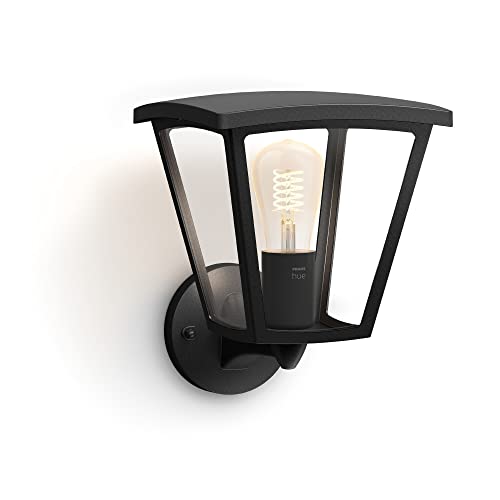 Philips Hue White Inara Außen-Wandleuchte, 550 lm, Schwarz – Ansicht 1