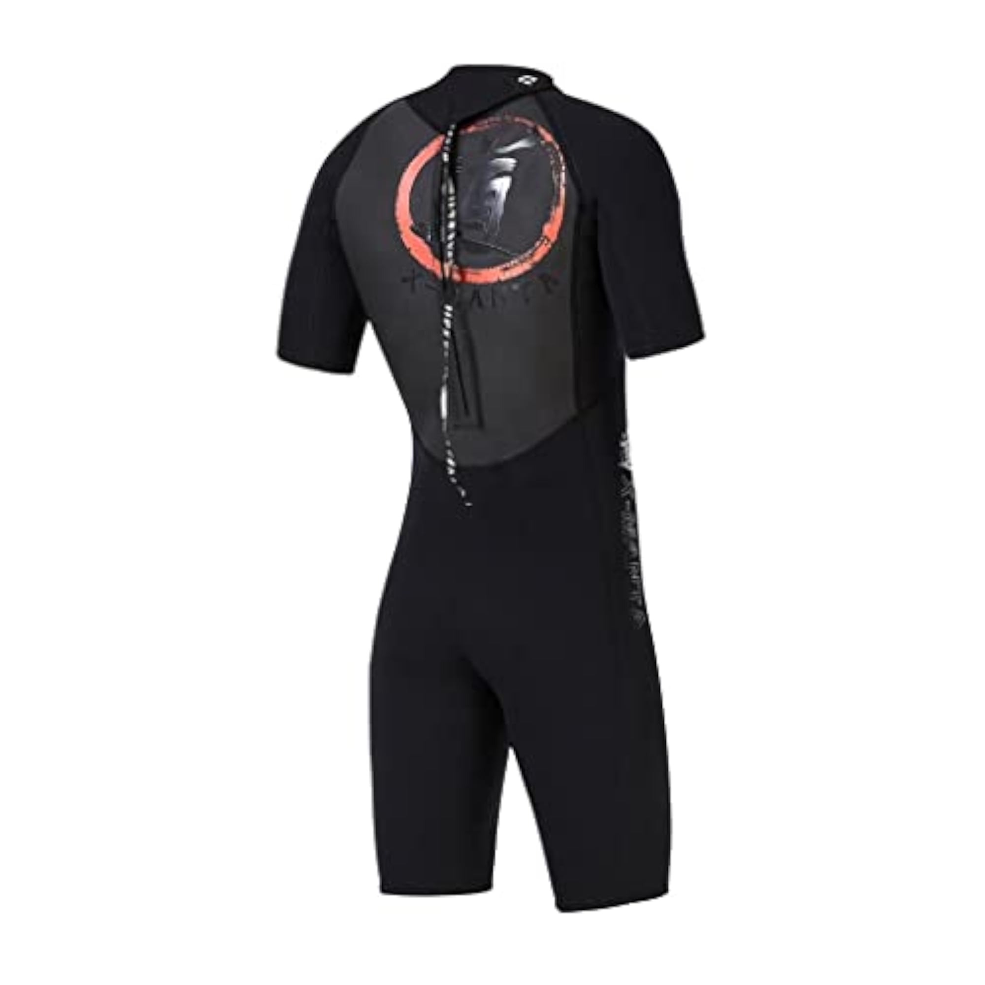 Men 3mm Diving Wetsuit One-Piece Short Sleeve Jumpsuit
