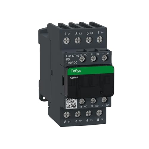 Contacteur CA LC1D LC1DT40FD à bobine CC pour commande industrielle