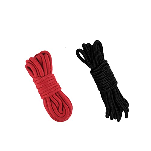 Bondage Seil,Bondageset Seil,2 x 5m SM Bondage Rope,Weiches Bdsm Seil,Bondage Fesseln Rosa schwarz,Bondage Sex hautverträglicher