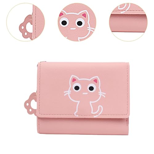 Womens Small Wallet Minimalist Card Holder for Street Business Commuting2