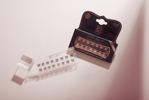 SOSU Cosmetics Hidden Agenda Refill Pack 10mm - Individual Cluster Lashes for Customizable Volume - Lightweight & Reusabl - Image 3