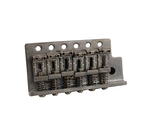 Guyker Selas de aço dobradas vintage Tremolo Bridge compatíveis com guitarra elétrica ST Start (GK-1