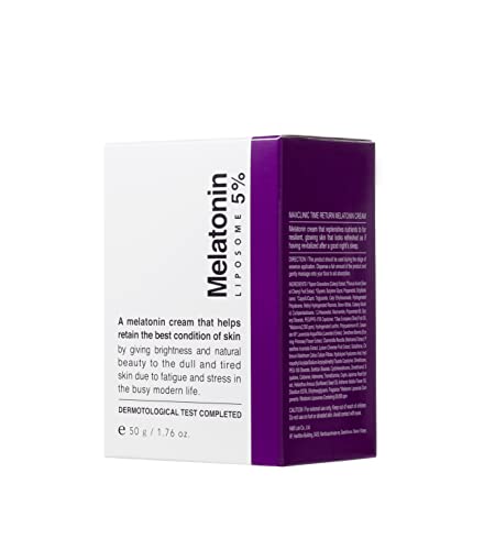 Maxclinic Time Return Melatonin Liposome Cream 7 Hyaluronic Acid Complex Nutrition Wrinkle Repair With Cherry And Celery Water Pump And Tube Type For Face Body Eye Serum Easy To Apply (Pump 50G) #TOP7