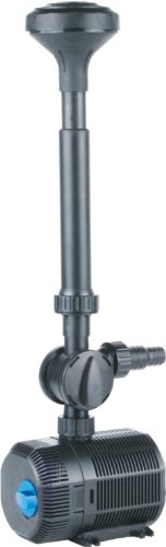 ZenBlue CQB-4003 1004 GPH Submersible Pond Pump with High Strength Ceramic Shaft and Water Feature Cord, 30-Feet