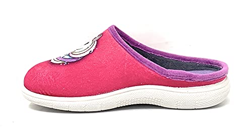 Inblu B9-37 Ciabatte Bambina in Tessuto Fucsia