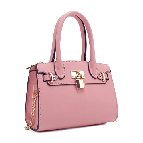 EVVE Women's Evening Bag Party Clutches Mini Satchel Purses Cocktail Prom Handbags with Chain and...
