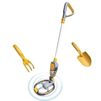 Nybhyjka Metal Detector for Kids,Metal Search Coil Kit with Adjustable Stem | Interactive Search Coil for Treasure Hunting Boys Girls Teens School Yard Backyard Camping Beach Adventures