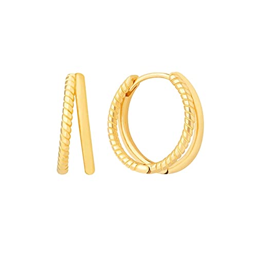 Boucle d'oreille bijoux pendientes en zircon et cerceau tendance