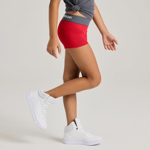 Soffe Girls' Lowrise Dri Short, 2.5" Inseam3