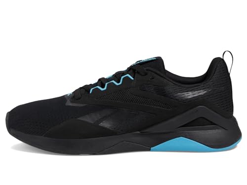 Reebok Men's Classic Nylon Sneaker, Core Black/Core Black/Pure Grey, 3.5