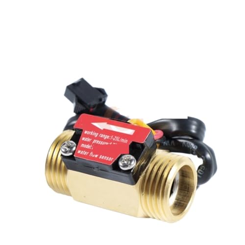 Capteur de débit d'eau industriel débitmètre interrupteur Hall DN25 G1/2