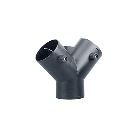 3 Way Splitter Duct Connector,MoreChioce 75mm Air Heater Valve Y Shape Air Vent Ducting Connector with 2 Adjustable Valves to Control Air Volume Cover