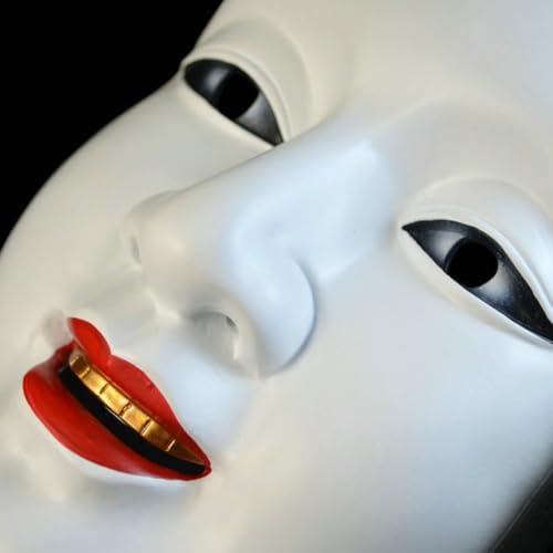 Masques traditionnels japonais Kabuki en version intégrale Prajna pour collection