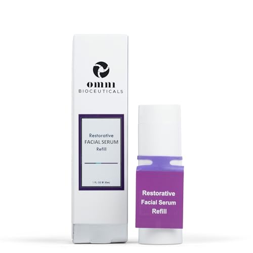 Omni Bioceuticals Daily Restorative Facial Serum with M-007® REFILL, 30ml