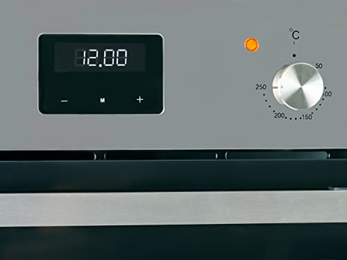 Exquisit EBE 657-2U Einbaubackofen | 59 L Backofenvolumen | Heißluft | Teleskopauszüge | Schwarz – Bild 4