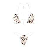 Photo Gallery nopersonality bikini da donna in due pezzi sexy trasparente con perizoma halter cravatta triangolo laterale bikini set costume da bagno, gallo, xxl Photo Gallery nopersonality bikini da donna in due pezzi sexy trasparente con perizoma halter cravatta triangolo laterale bikini set costume da bagno, gallo, xxl