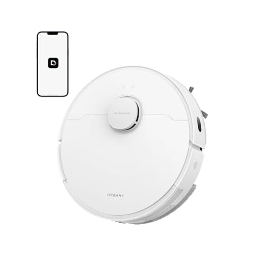dreame D20 Saugroboter, 13.000 Pa Saugkraft, DuoBrush für Tierhaare, LDS-Navigation, 2-in-1: Staubsaugen und Wischen, Hartböden und Teppiche, 5.200-mAh-Akku, App- und Sprachsteuerung