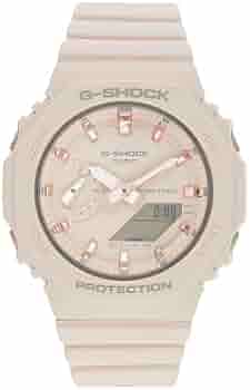 Relógio CASIO G-SHOCK feminino anadigi rosa GMA-S2100-4ADR